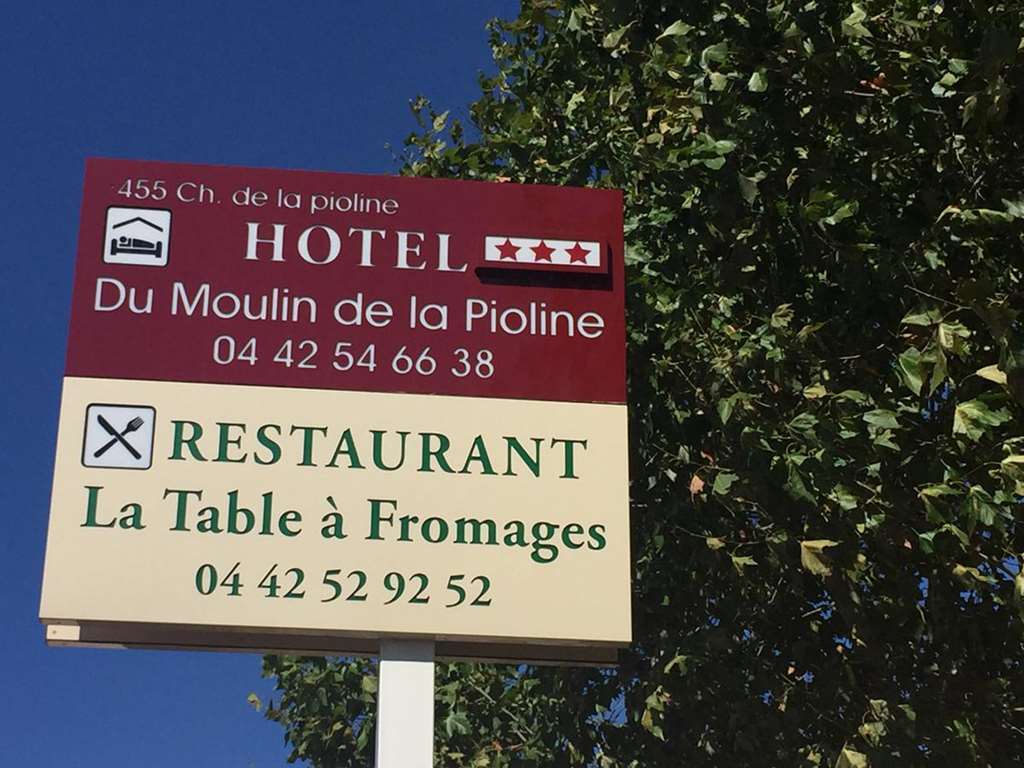 Brit Hotel Du Moulin De La Pioline - La Table A Fromages Aix-en-Provence Eksteriør bilde